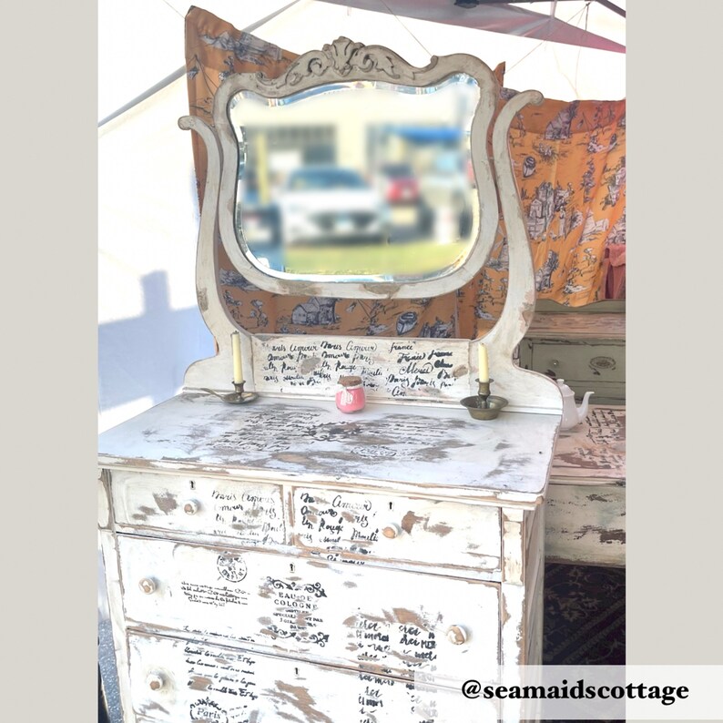 Antique French Farmhouse Luxe Dresser With Etsy