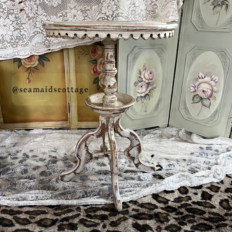 SOLD this will be for a custom order SIMILAR ITEMGorgeous Antique French Chateau/Country/Farmhouse Side Table image 5