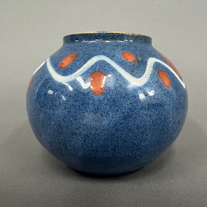 Vintage Mid-Century MODERN VASE Denmark Danish - Scandinavian Studio Pottery - Signed