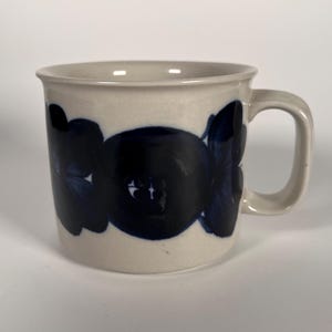Vintage ARABIA Finland ANEMONE Cocoa - Coffee - Tea Mug - 8.5cm - Ulla Procope Design - Finnish Tableware - Modern - Excellent Condition! #2