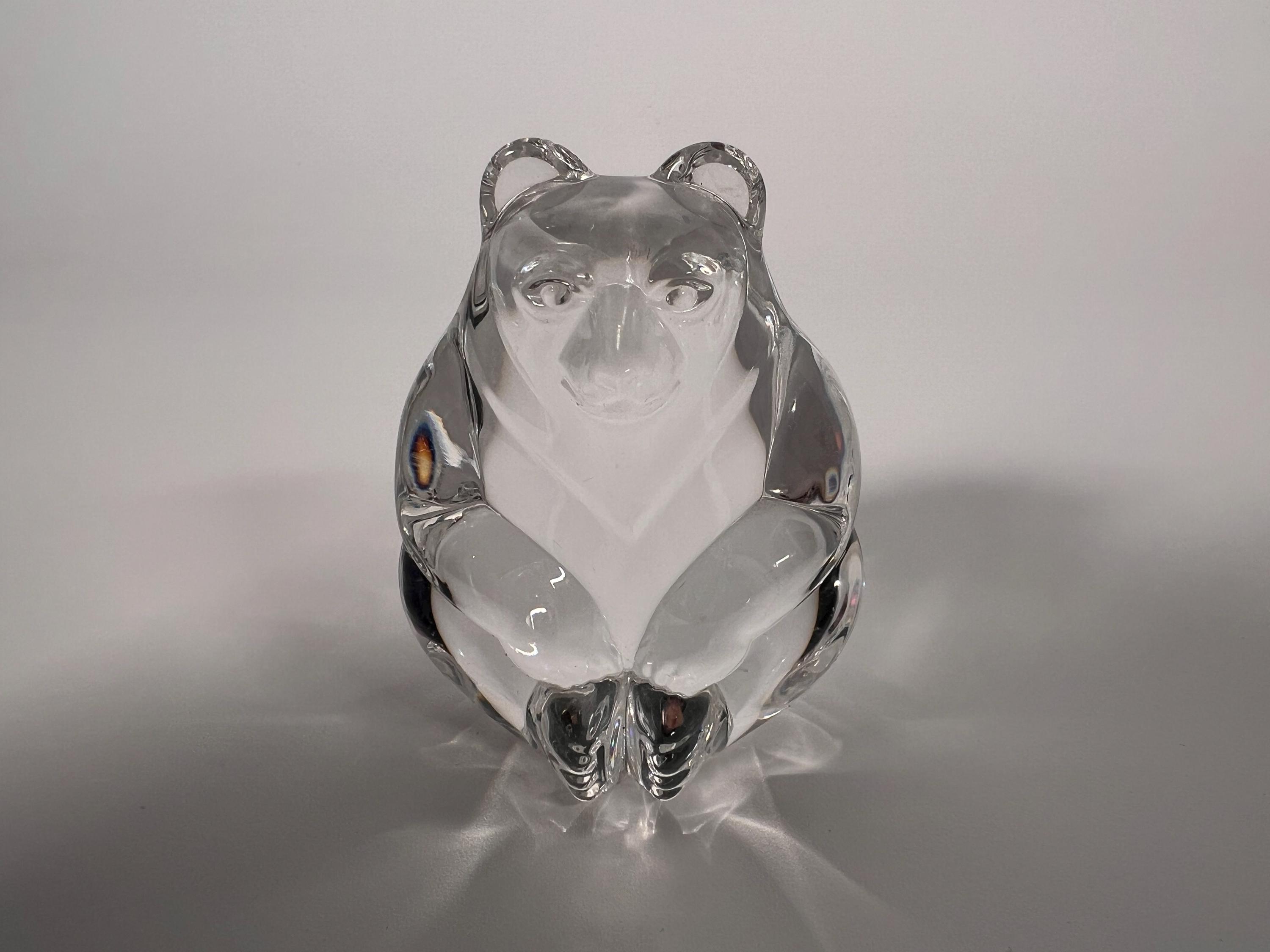 Steuben Glass Bear - Etsy