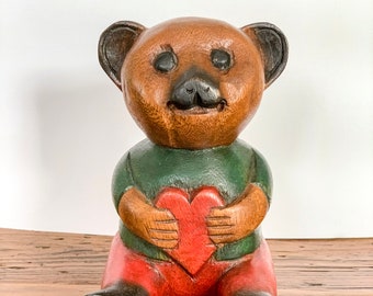 wooden teddy bears for sale