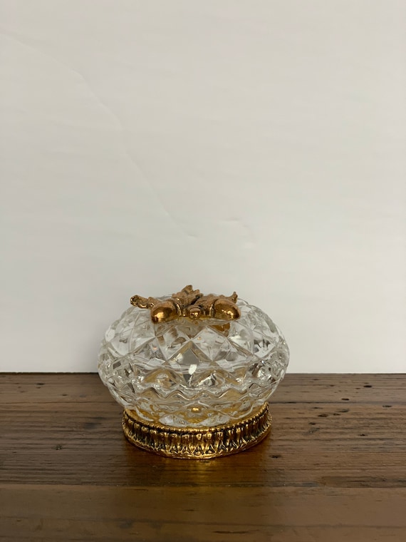 Vintage Stylebuilt Glass Trinket Dish - image 2