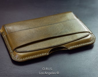 Business Card Holder, Small Leather Wallet, Credit Card Holder, Thin Leather Wallet, Minimalist Wallet