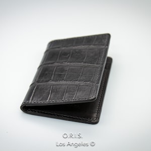Cartera de titular de tarjeta de lujo, funda de tarjeta de cuero, billetera de cuero fino, billetera de tarjeta de crédito, titular de tarjeta de cuero, billetera EDC para hombres, mujeres