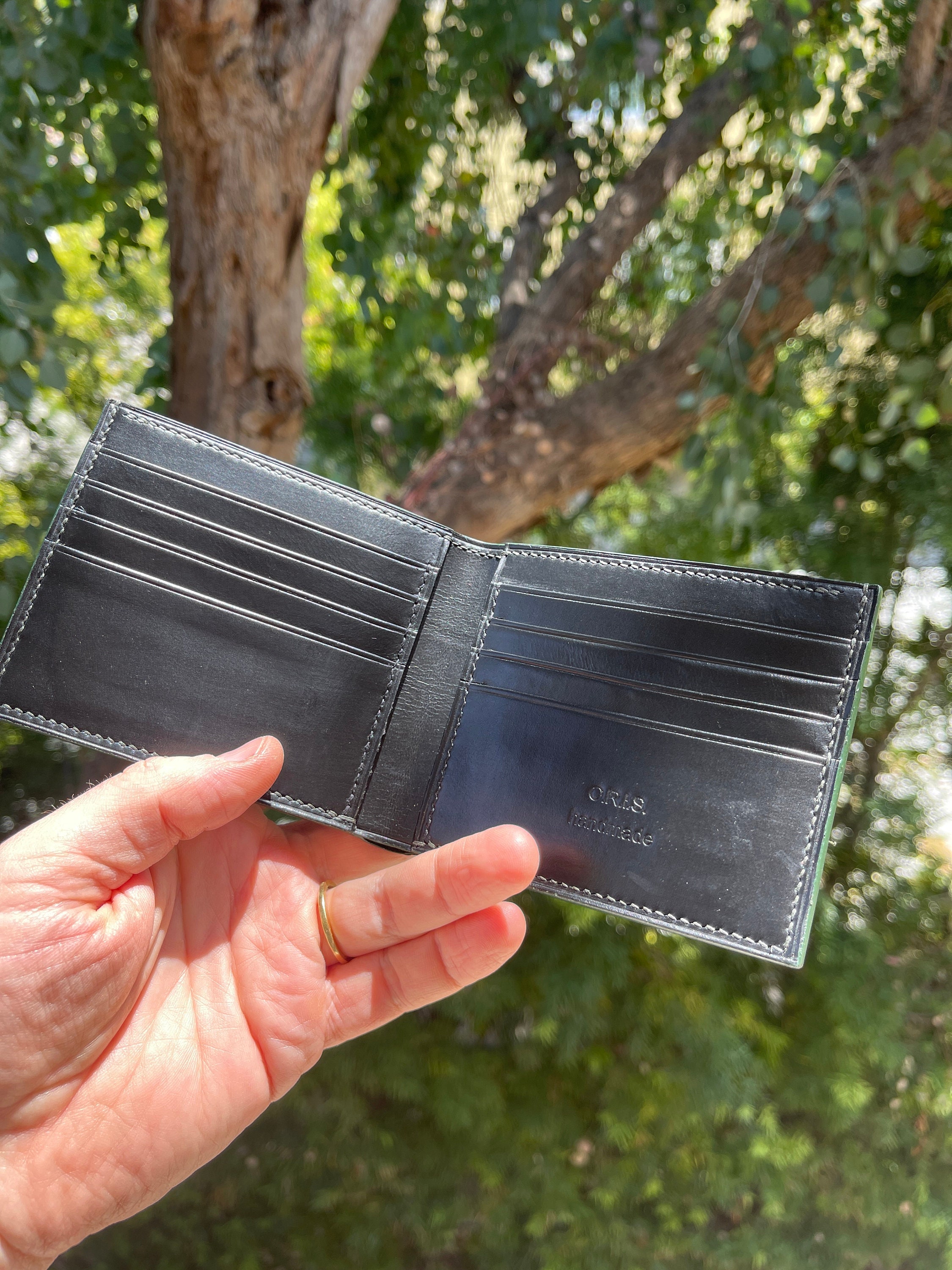 Anaconda Snake Leather Wallet, Snake Skin Wallet, Custom Wallet for Men ...