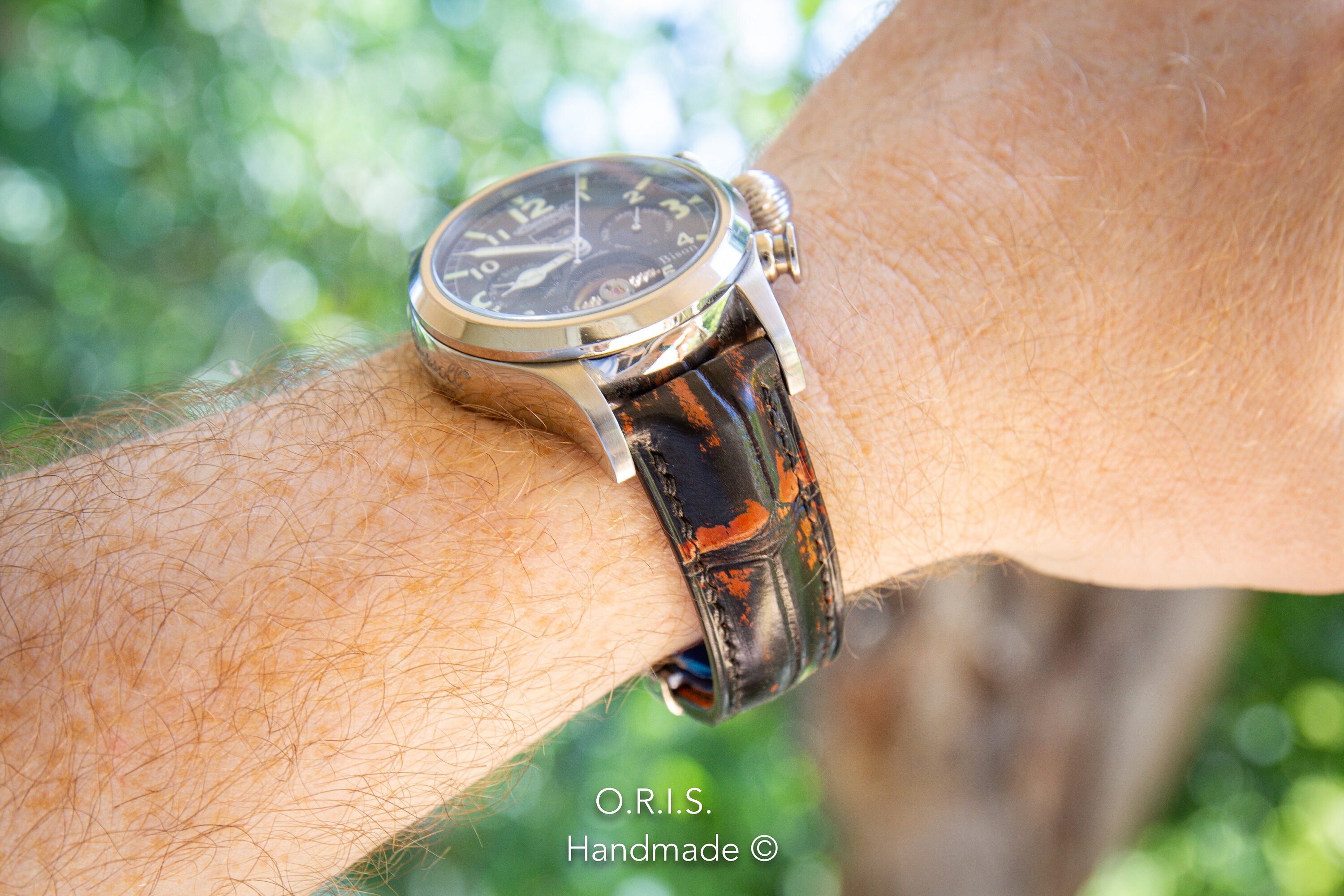 Luxury Watch Strap, Custom Watch Strap, Premium Leather Watch Band