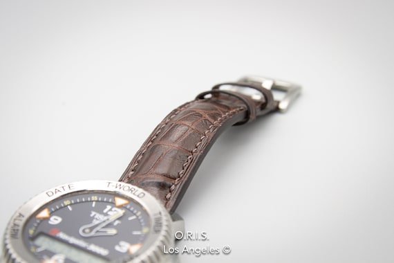 Tissot T touch Navigator 3000 Men s Watch Blue Dial With Brown