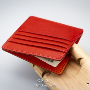 Cartera minimalista, cartera pequeña, tarjetero, transporte diario, organizador de bolsillo EDC, cartera de bolsillo frontal para mujeres, hombres, unisex