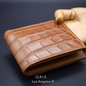Cartera de cuero de lujo, Cartera para hombre, Cartera plegable, Cartera personalizada, Cartera hecha a mano, Cartera personalizada, Regalo para marido ***[Listo para enviar]