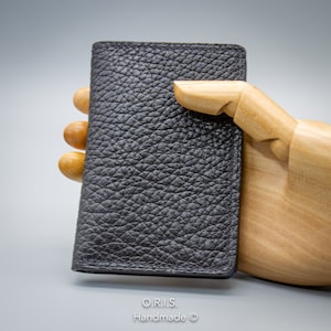 Minimalistisches Portemonnaie, Kleines Leder Portemonnaie, EDC Leder Portemonnaie, Herren Portemonnaie, Vordertasche Portemonnaie, schmales Portemonnaie, Leder Kartenhalter