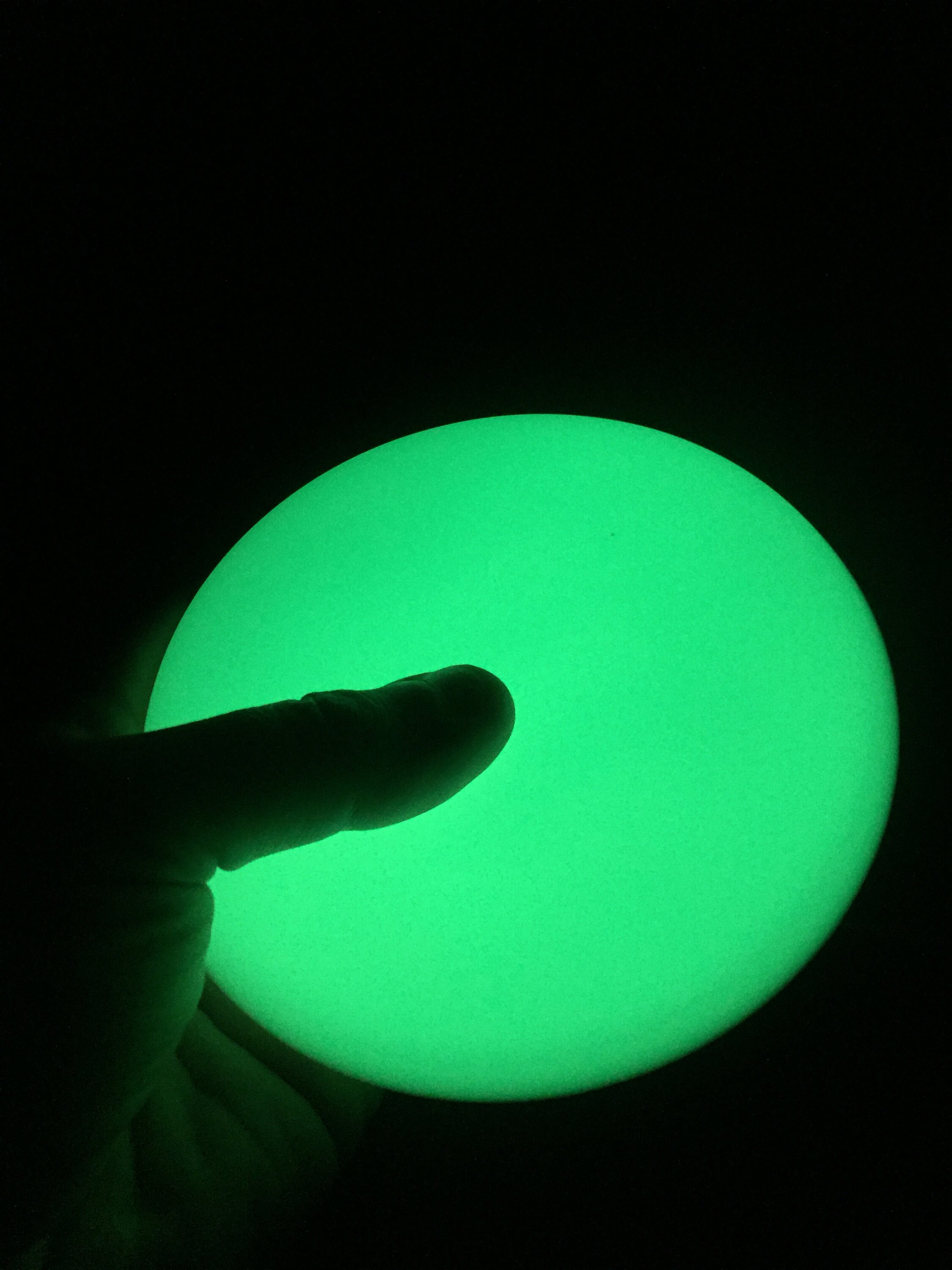 Glowing bedroom coaster mats 2 large green. Etsy