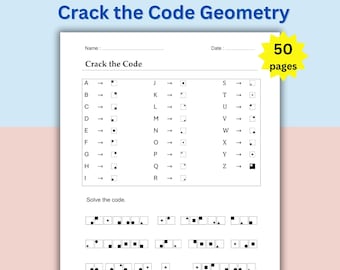 Last Day of School Geometry Crack the Code Activity (Printable PDF)