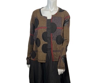 Fantastic Rundholz Black Label Stripes and Dots Dress XL