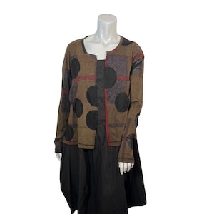 Fantastic Rundholz Black Label Stripes and Dots Dress XL