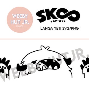 Sk8 the Infinity - Langa Yeti SVG/PNG Digital Download