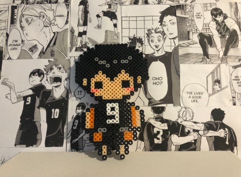 Haikyuu Pixel Art Perler Beads Etsy 037