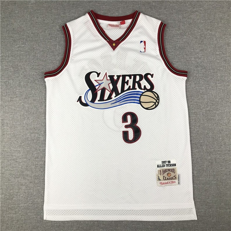 allen iverson throwback jersey