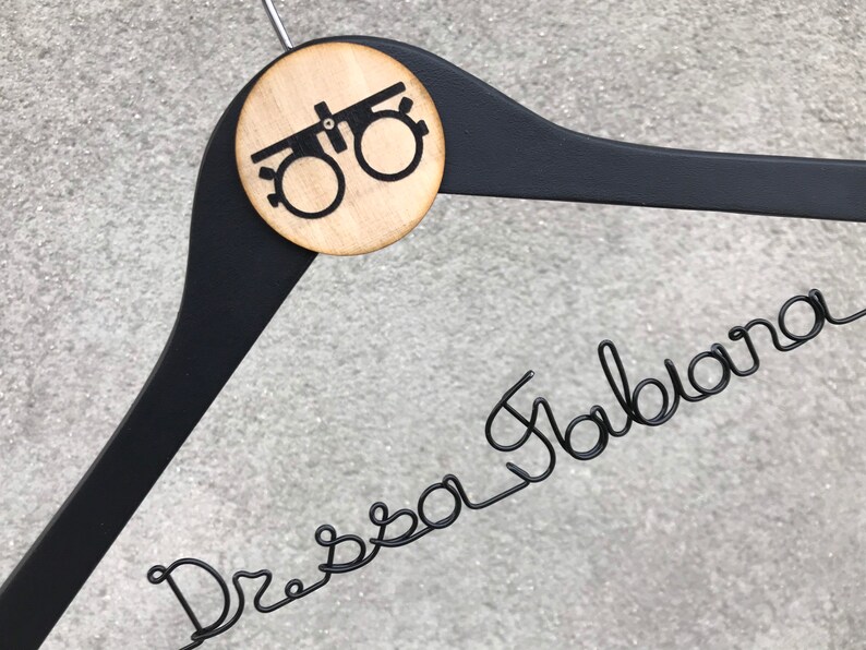 Doctor Coat Hanger Gift for Optometry Gift Idea for an Etsy