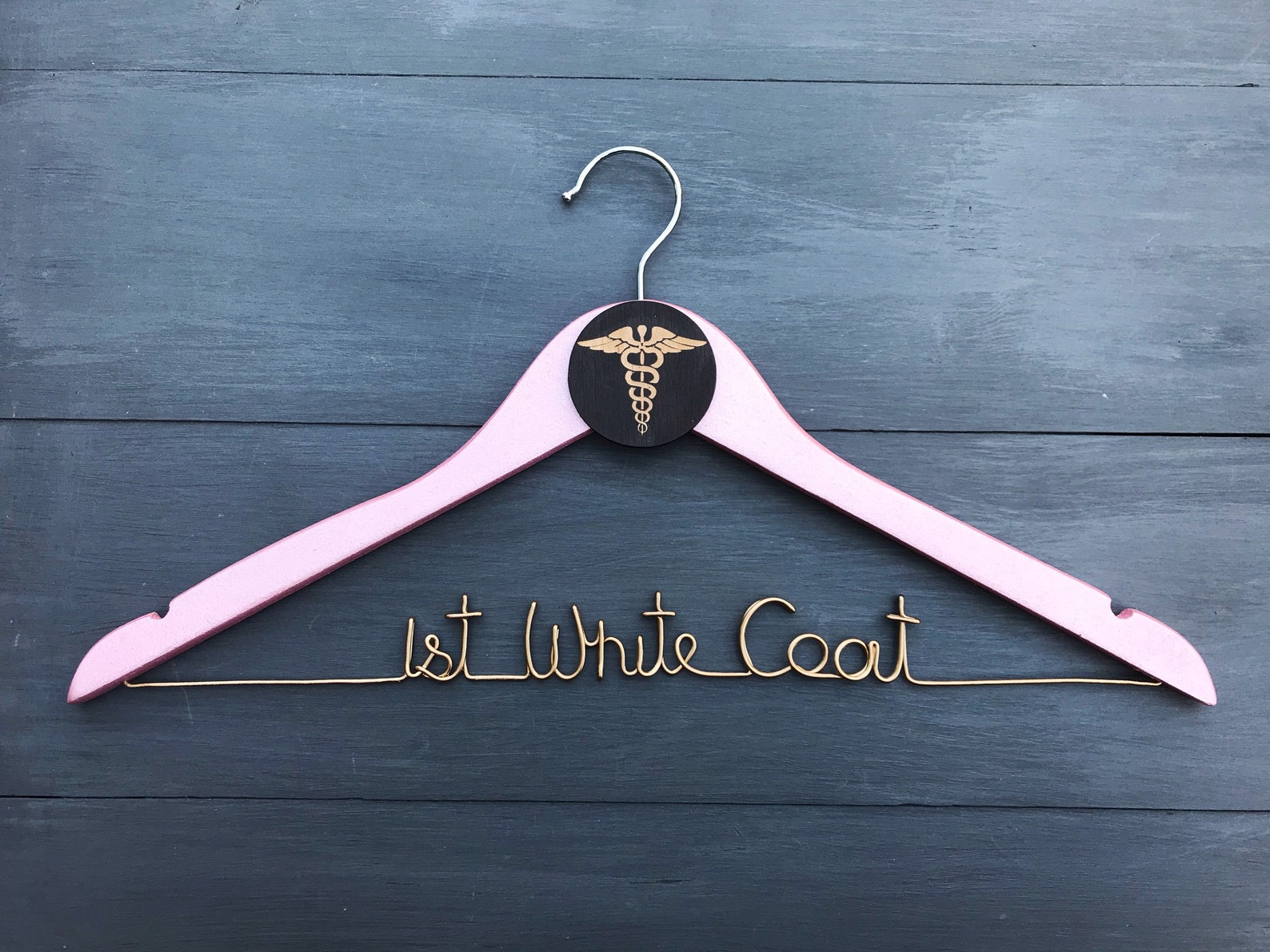 White Coat Hanger Medical Student Gift Gift for New Doctor Etsy