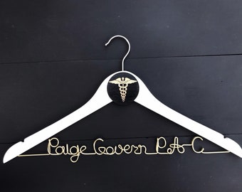 Personalized Physician Assistant Hanger, PA Graduation Gift