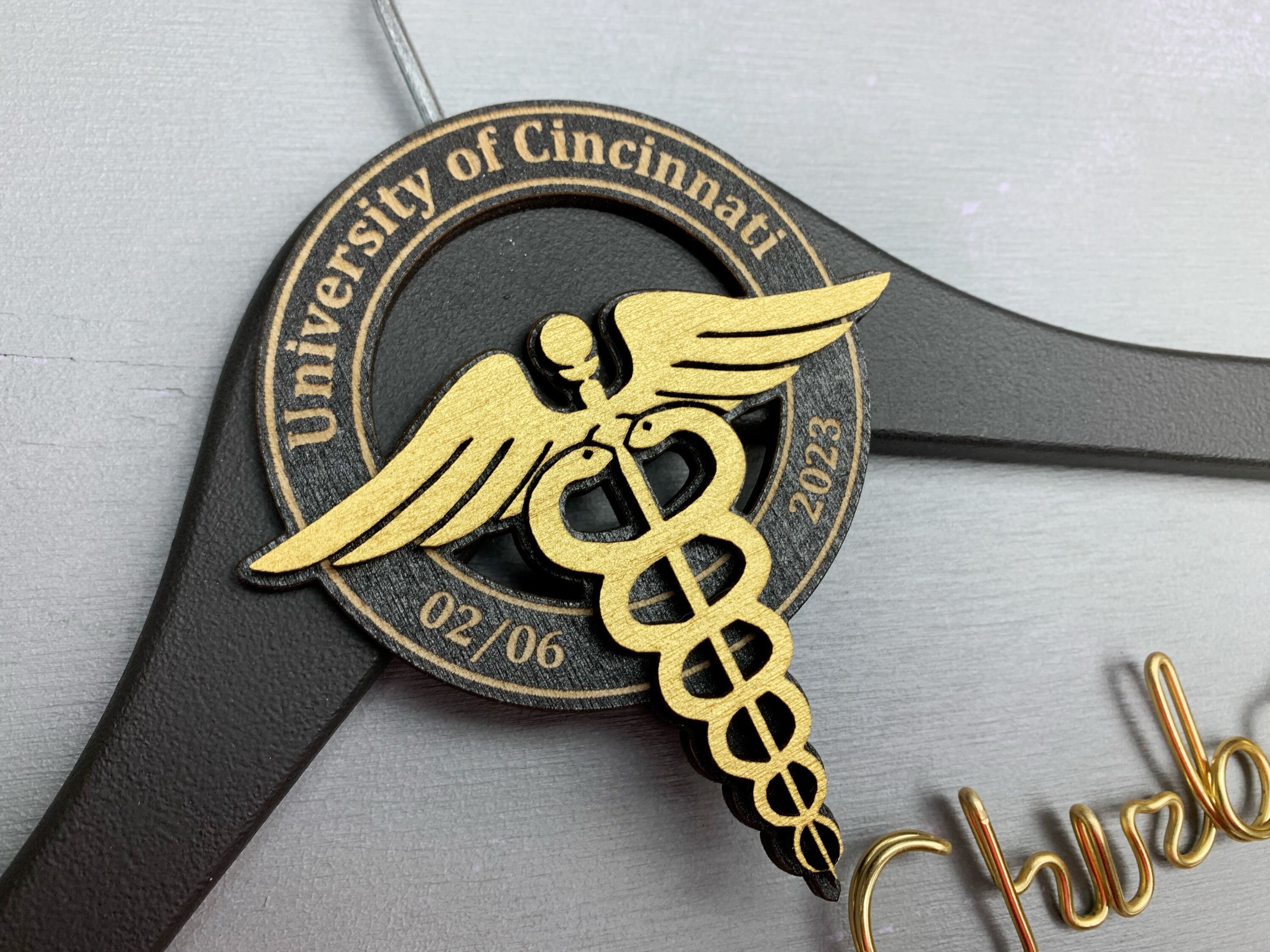 White Coat Hanger Medical Student Gift Gift for New Doctor Etsy