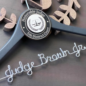 Lawyer Gift, Hanger for Lawyer, Law Student Gift, Attorney Gift, Personalized Hanger, Law School Gift, Judge Gift, Suit Hanger, Justice Gift