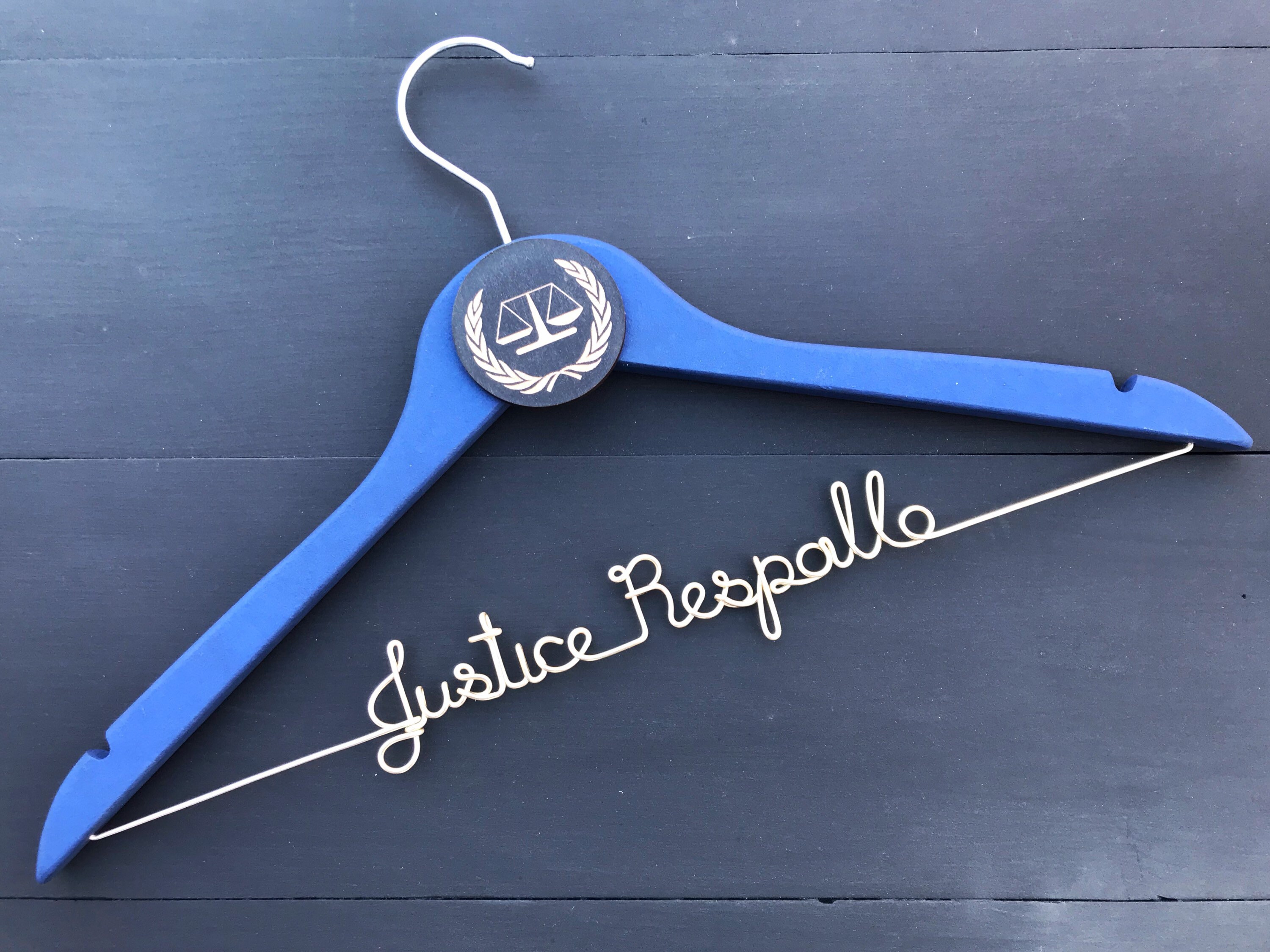 Personalized Hanger for Judge Gift for Judge Custom Hanger Etsy
