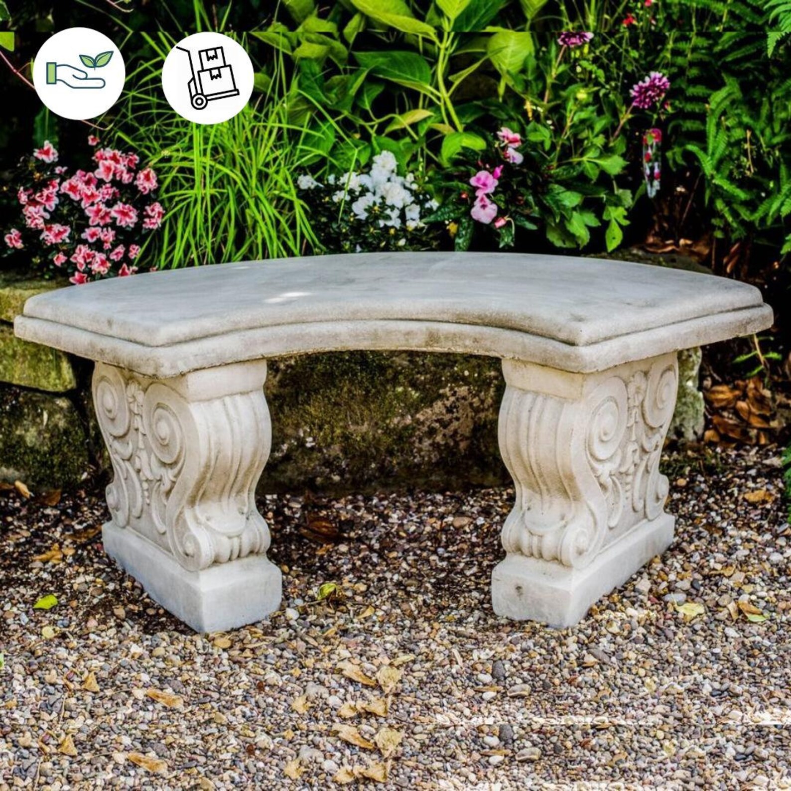 Discount Garden Statues Stunning Classic Garden Bench Loveseat Etsy UK