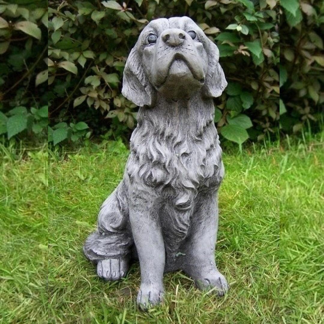 Discount Garden Statues Lifesize Golden Retriever Dog Garden Etsy