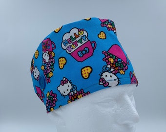 hello kitty scrub cap