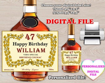 Download Hennessy Label Svg Etsy