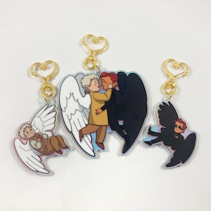 Aziracrow Rainbow Acrylic Charm