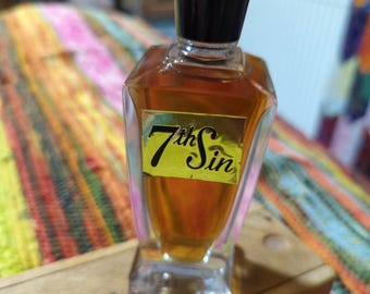 7th Sin by Fame 90cc,Perfumes, Vintage Perfumes, Cosmetics and Scents retro cosmetics and scents