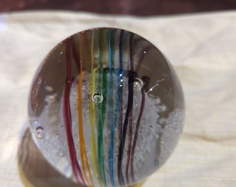 Beautiful Paperweight (Bright Stripes)