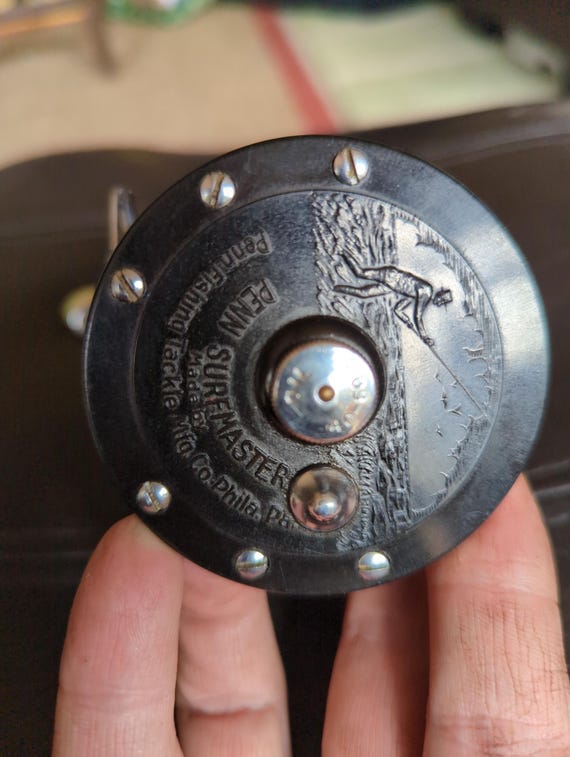 リール Penn SURFMASTER No.200 Vintage Penn Surfmaster Model No.200 Fishing Reel, PENN