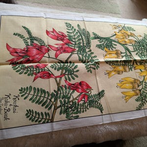 Paño de cocina vintage, manualidades, bordados y decoración de paredes.