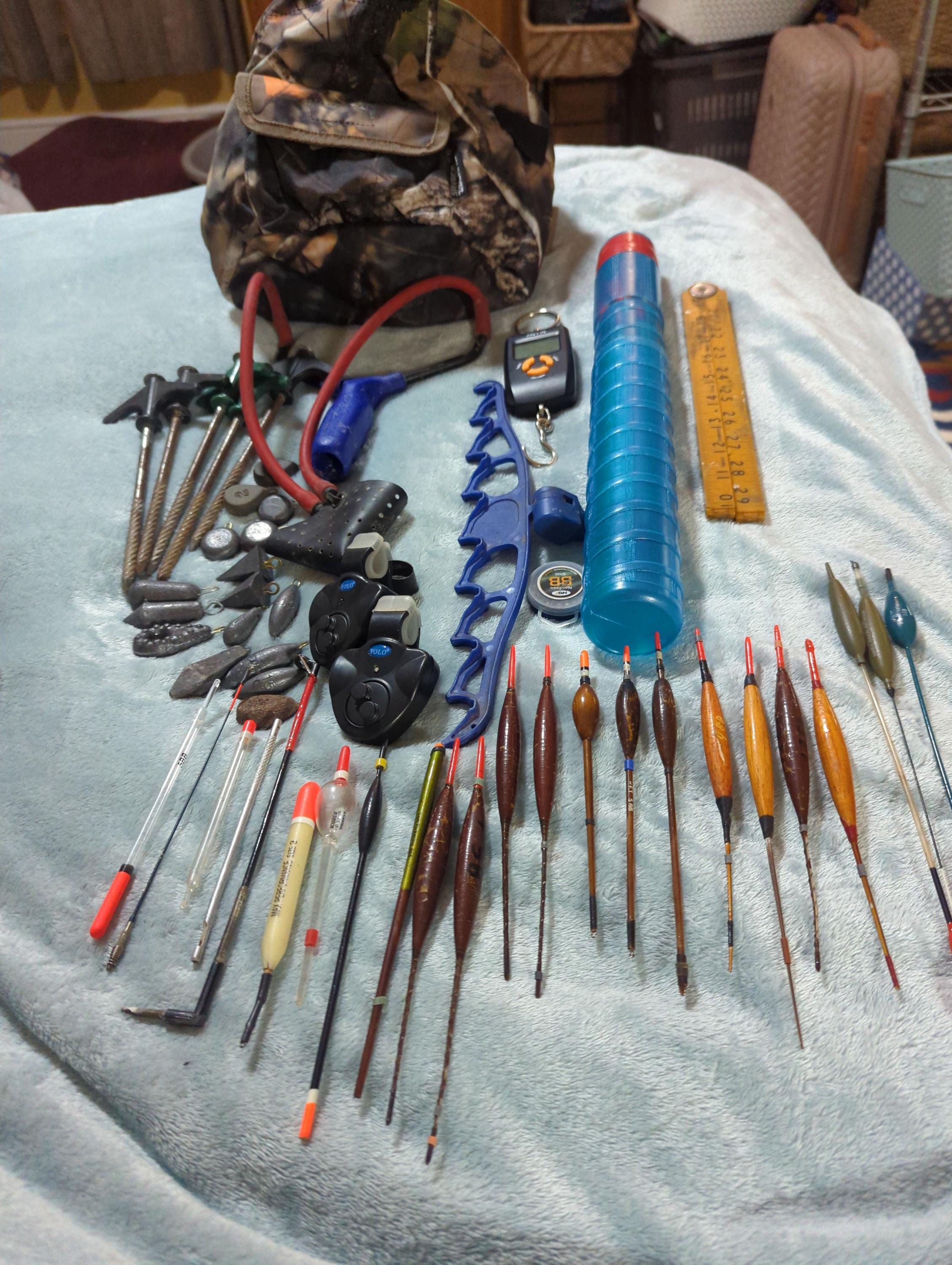 24 Compartments Fishing Tool Set Tackle Box Full Loaded Lure