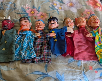 Hand Puppets (vintage)