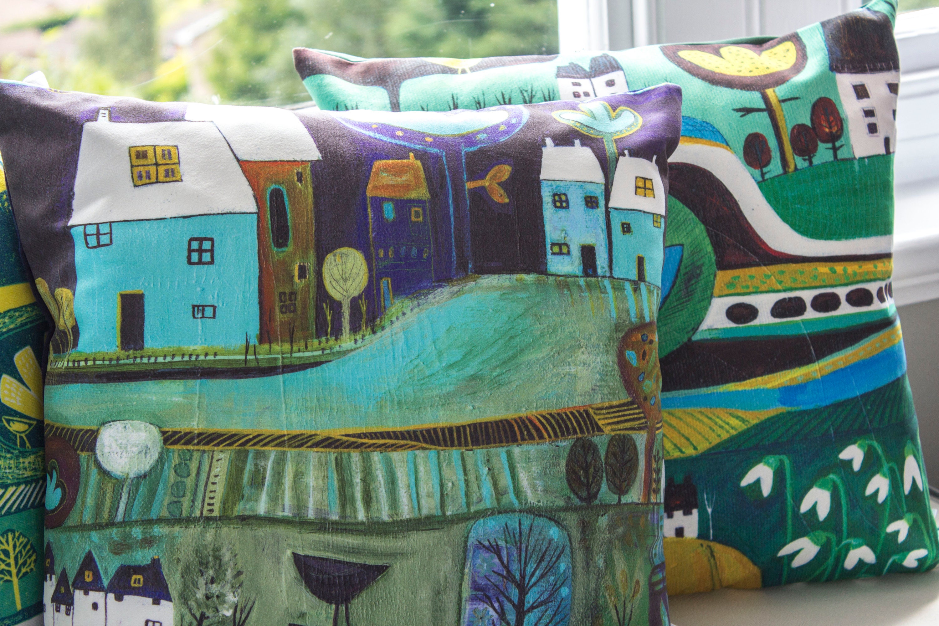 Unique Cushion Covers UK Modern Art Pillow Throw Funky Etsy UK