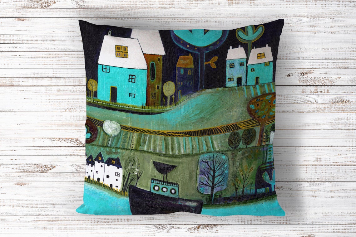 Unique Cushion Covers UK Modern Art Pillow Throw Funky Etsy UK