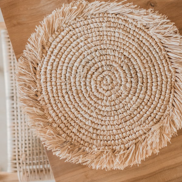 Straw Placemats Etsy
