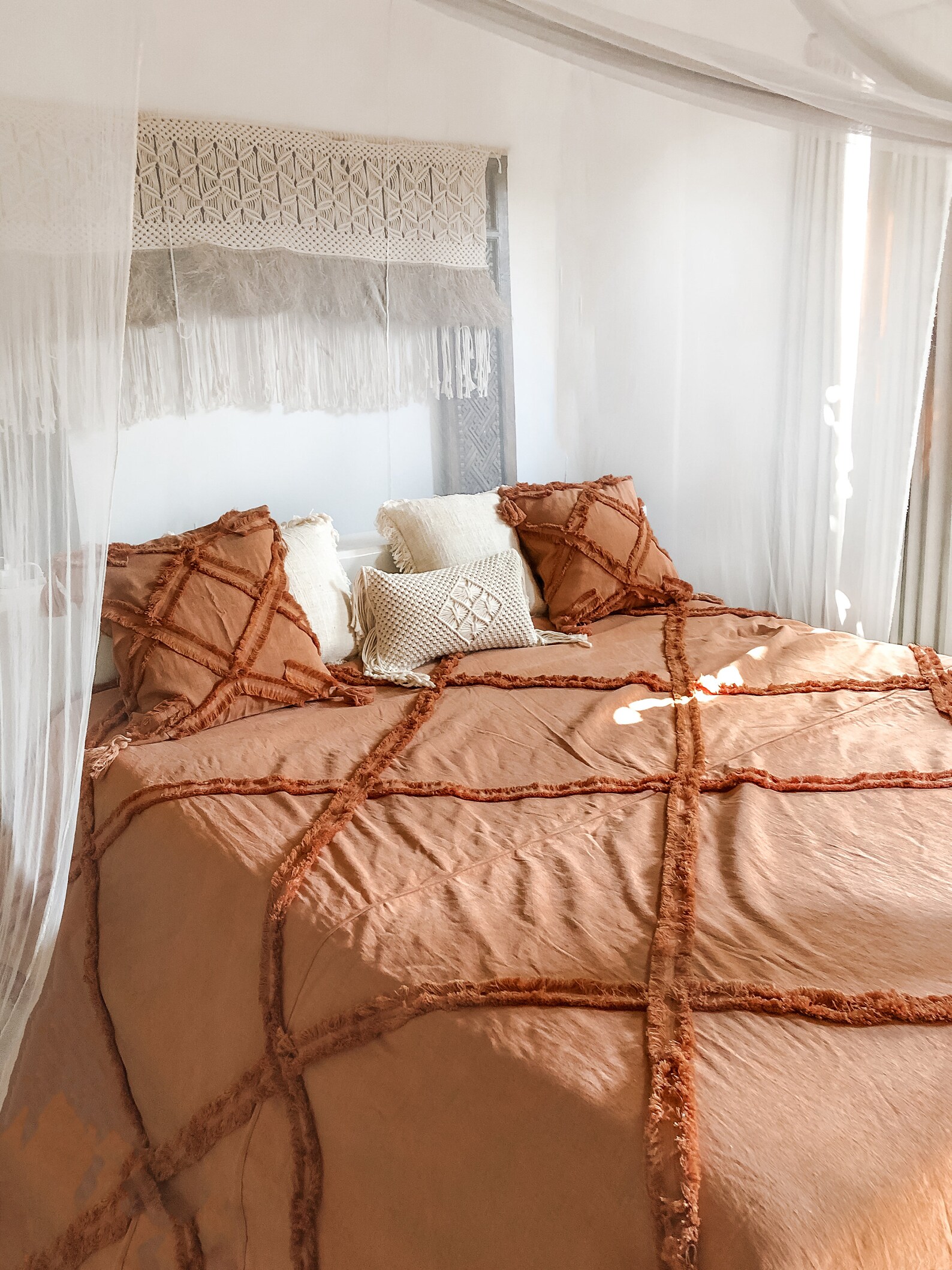 King Size Bed Terracotta Cover Thick King Size Blanket Etsy