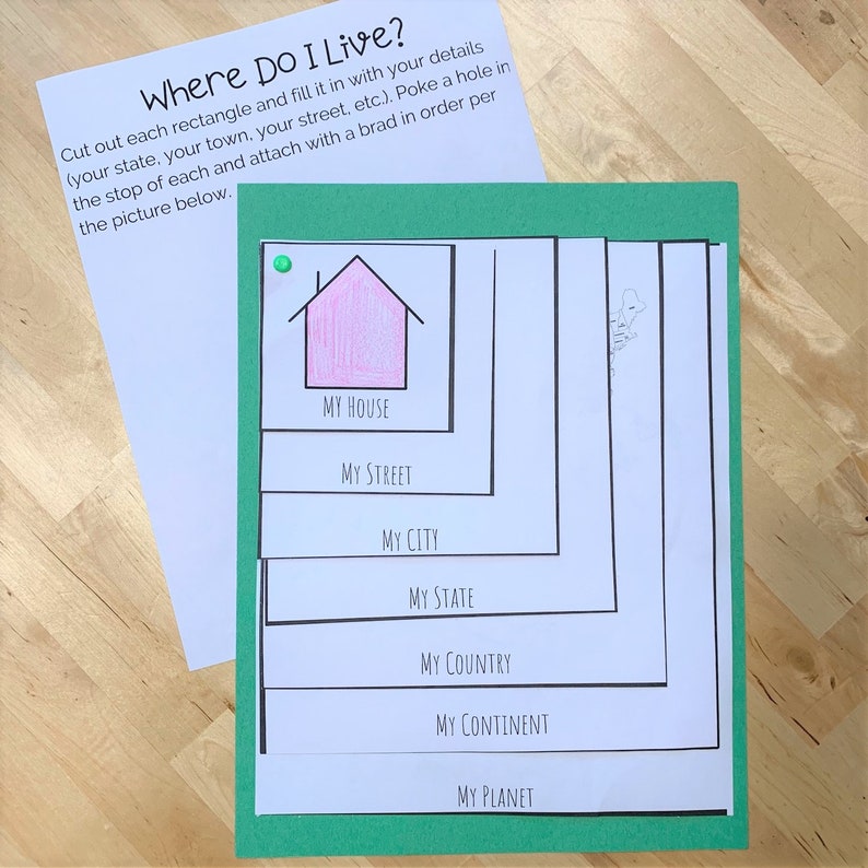 All About Me Preschool Printable Pack | Etsy