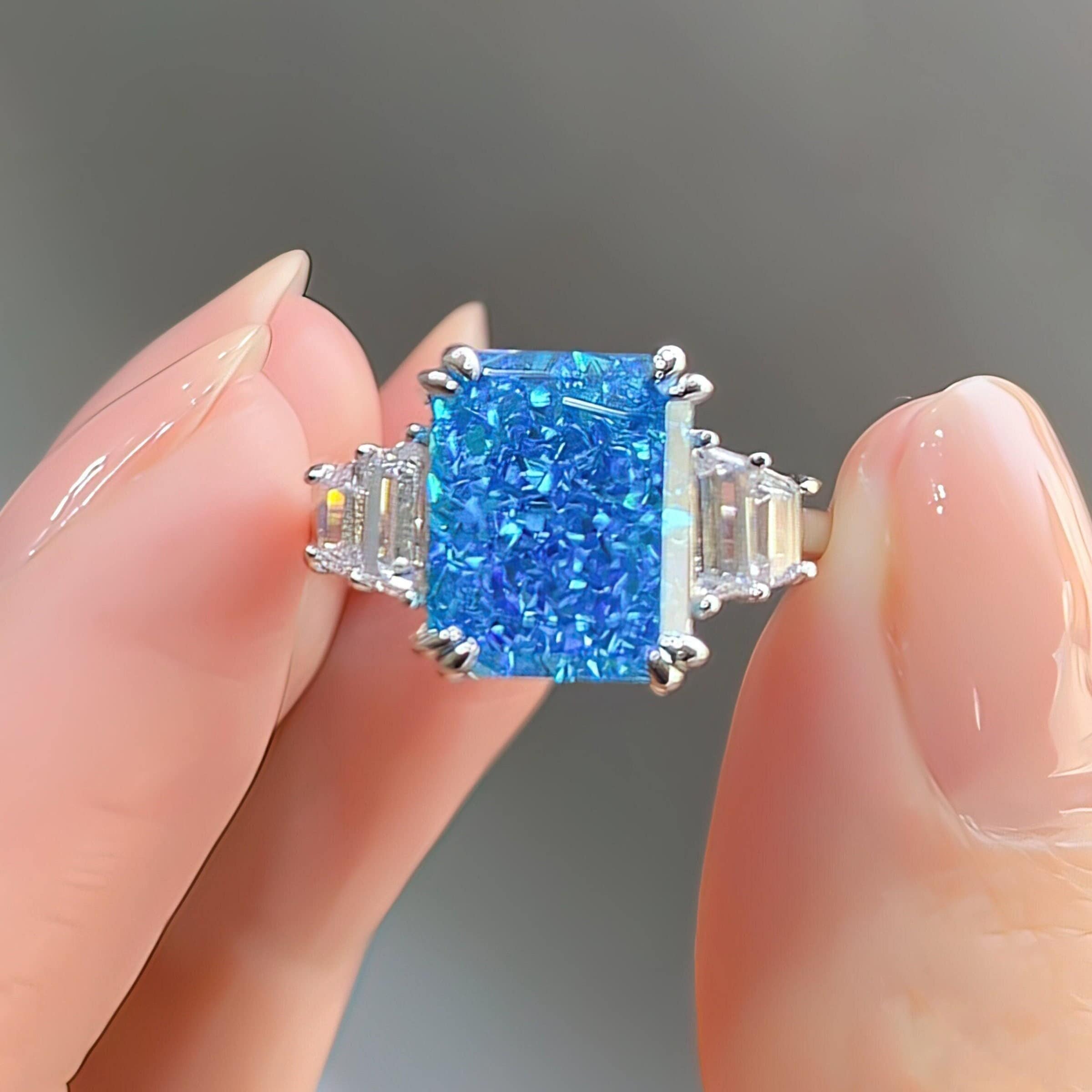 Buy Blue Rings for Women by Designs & You Online | Ajio.com