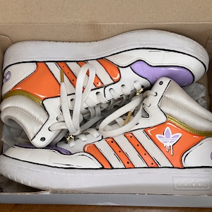 Anime Adidas Shoes - Etsy