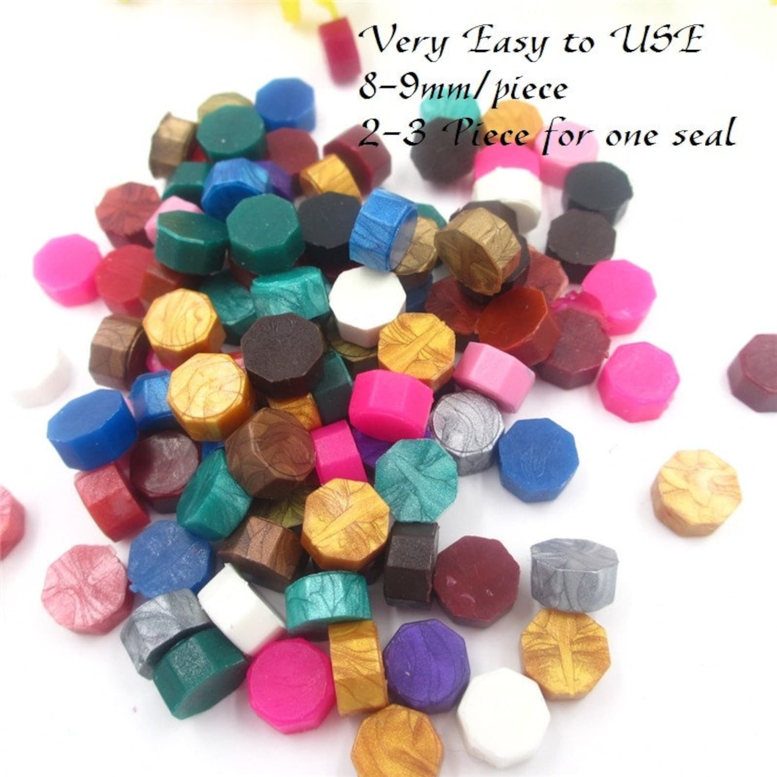 26 colors Sealing Wax Beads Granular Grain 3234g around Etsy