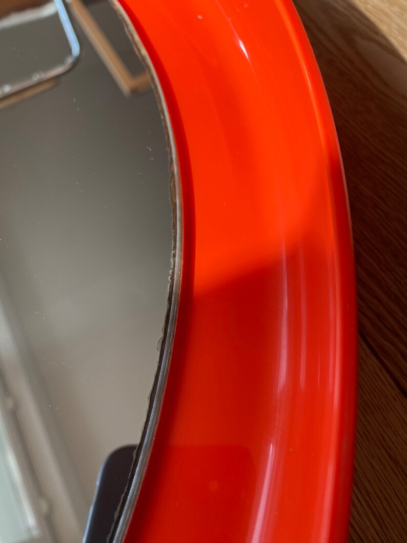 Retro Mirror / Round Wall Mirror / Space Age Mirror /70's / Pop Art