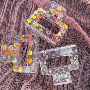 Flower Claw Clip | Small Claw Clip | Hair Clip