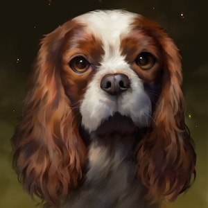 Custom Pet Portraits. Fantasy Illustration Realistic Painting For All Pet Lovers. Cats/Dogs. Gifts For Animal Lovers. Pet Loss Memorials.